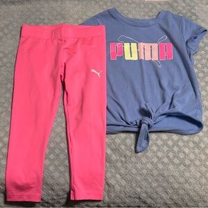 Puma All Day Comfort set for toddler girl. Size 4T